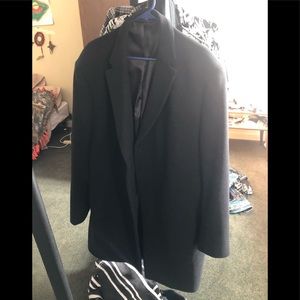 Chaps long pea coat. Size 48 L